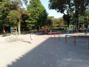 北区 飛鳥山公園は水遊びと新幹線と桜がおすすめ 東京の小学生とおでかけ Odekake Tokyo Play With Kids In Tokyo